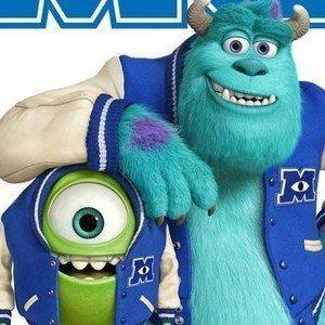 Monsters University Poster Featuring Mike and Sulley