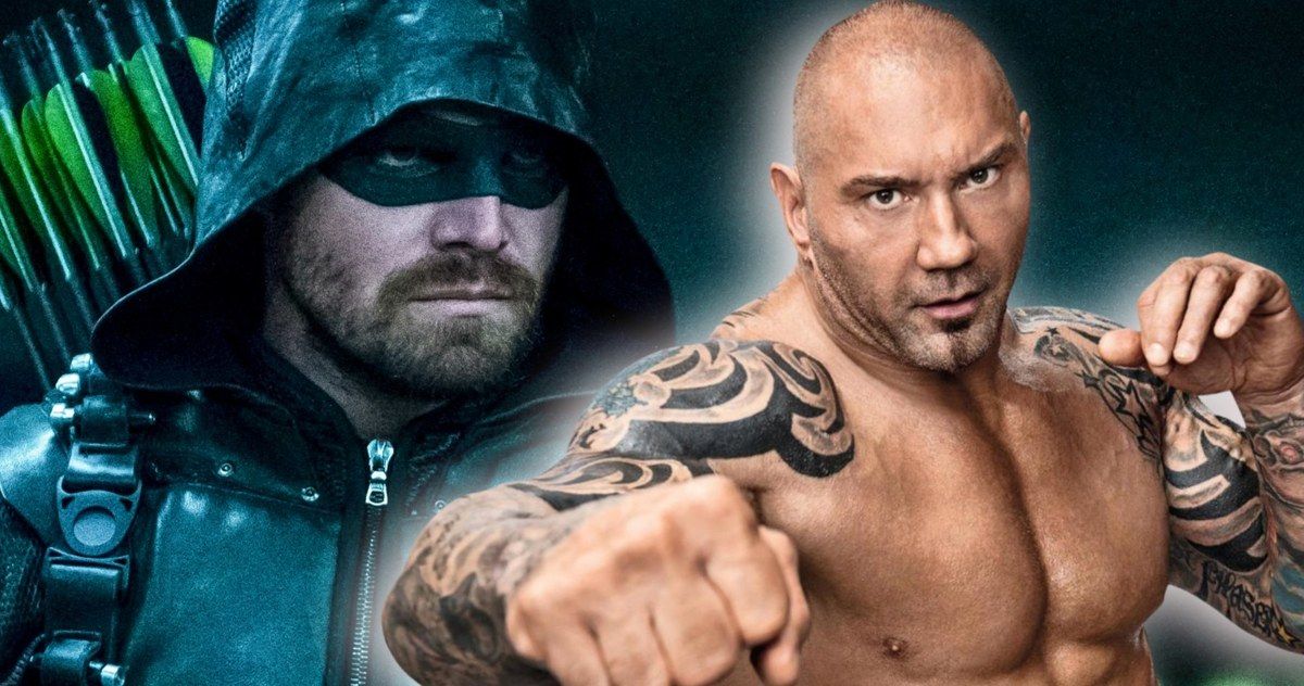 Dave Bautista Drops the Batista Bomb on Stephen Amell Over WrestleMania Criticism
