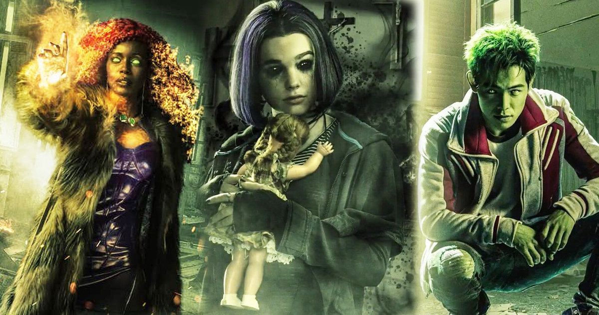 First Titans Posters Reveal Beast Boy, Raven and Starfire