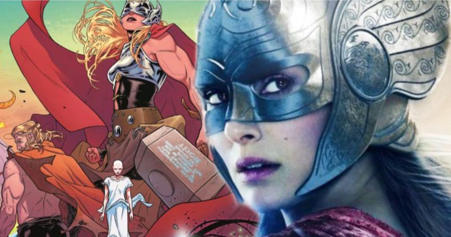 Jane Foster Revealed as the Mighty Thor in Love and Thunder Crew Art