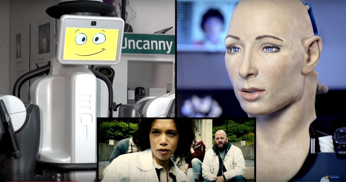 Creepy Real-Life Robots React to the Morgan Trailer