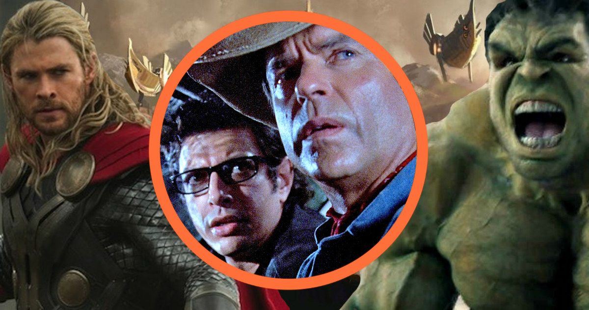 Thor 3 Reunites Jurassic Park Stars Sam Neill &amp; Jeff Goldblum