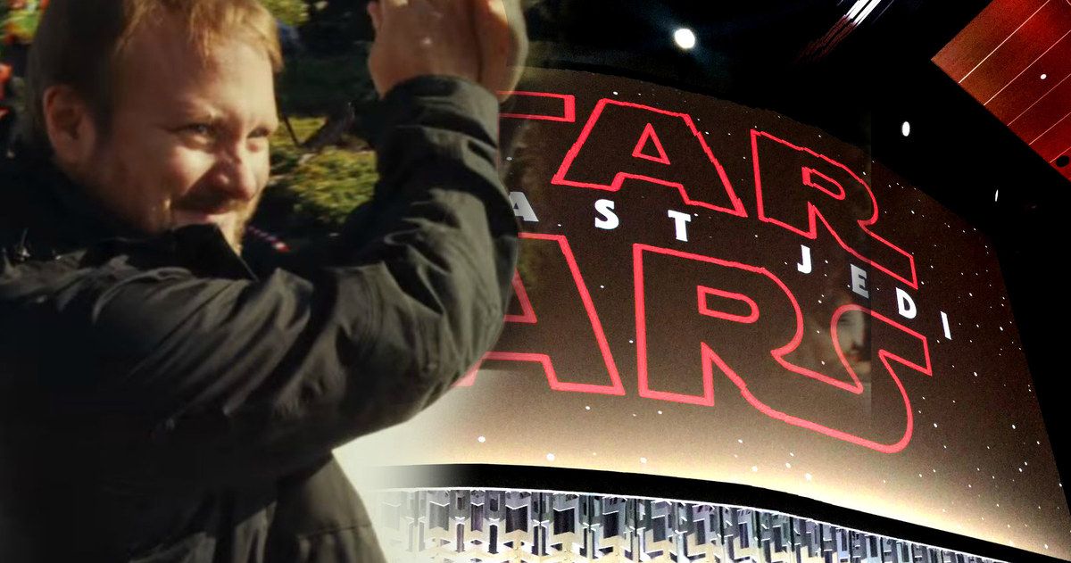 Last Jedi Director Surprises Waiting Fans at Star Wars Celebration