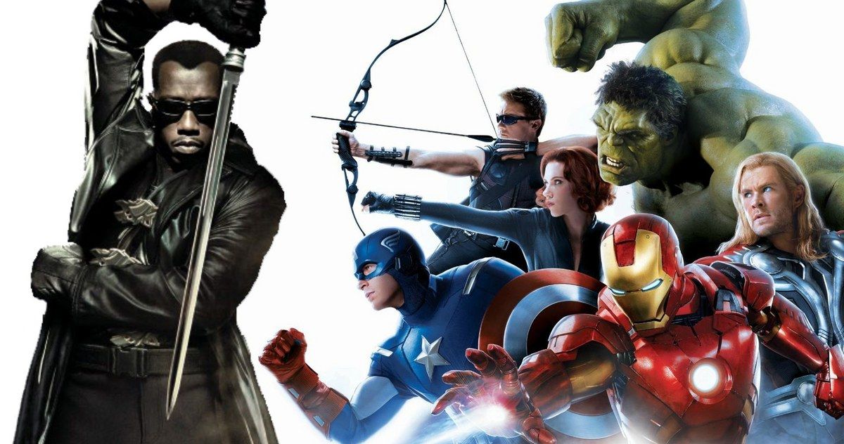 Blade &amp; Avengers Crossover Possible Teases Wesley Snipes