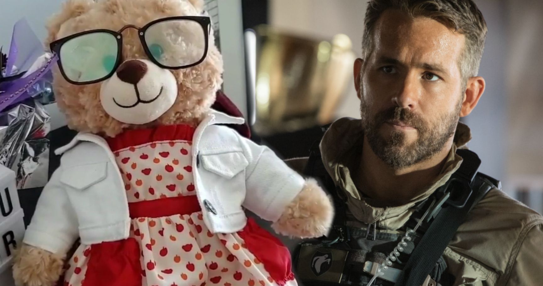 Ryan Reynolds Offers $5K Reward for Return of Stolen Stuffed Bear