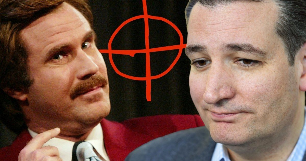 Ron Burgundy Embraces Ted Cruz Zodiac Killer Theory in First Podcast