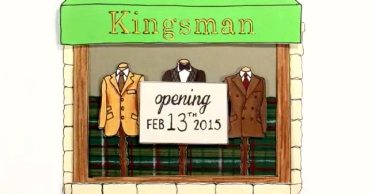 Kingsman Animated Trailer from Illustrator Rachel Ryle