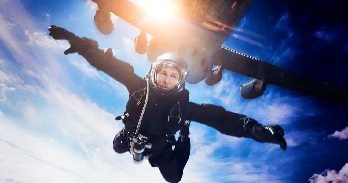 Parachuting Tom Cruise Surprises Hikers While Preparing for Mission: Impossible 8