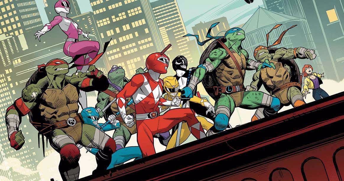 Turtle Rangers Revealed in Power Rangers / Teenage Mutant Ninja Turtles Comic
