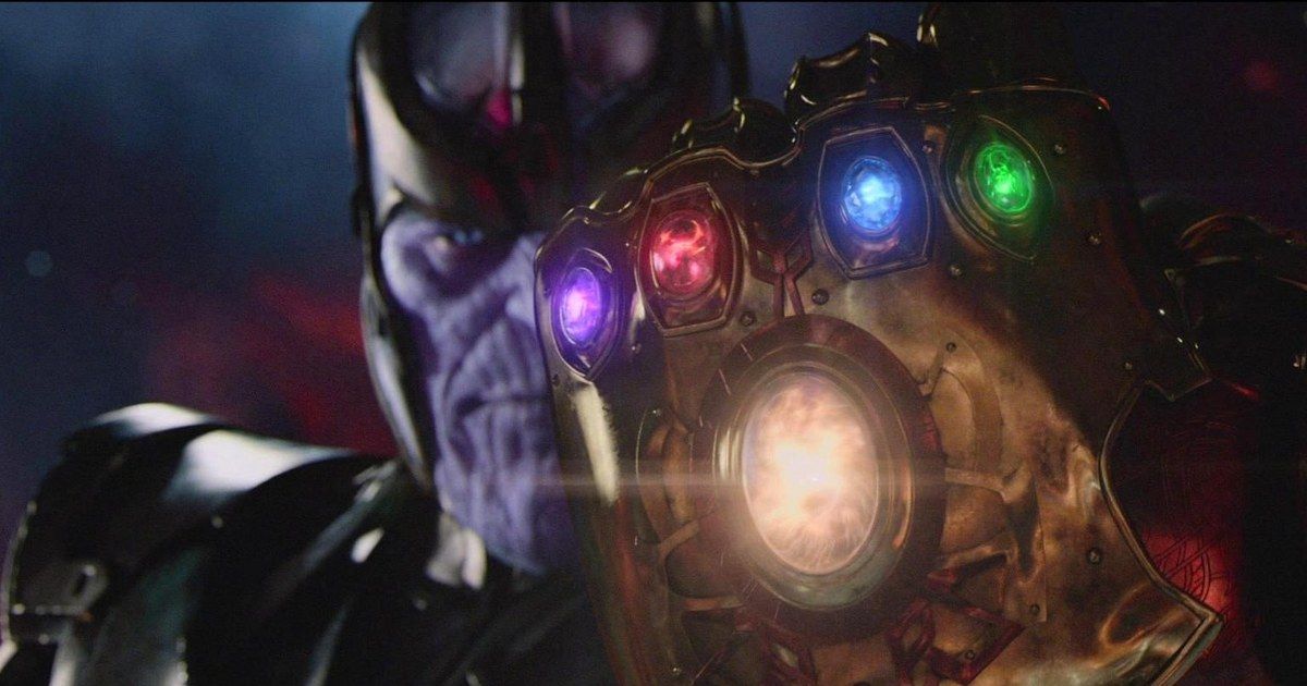 Avengers: Infinity War Photo Shows Thanos with Infinity Gauntlet