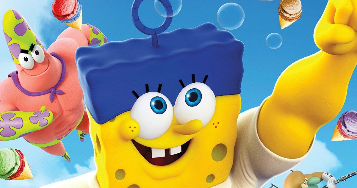 Win Spongebob Movie: Sponge Out of Water on Blu-ray
