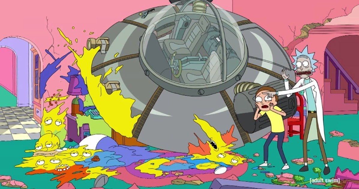 The Simpsons Just Had a Rick and Morty Shout-Out