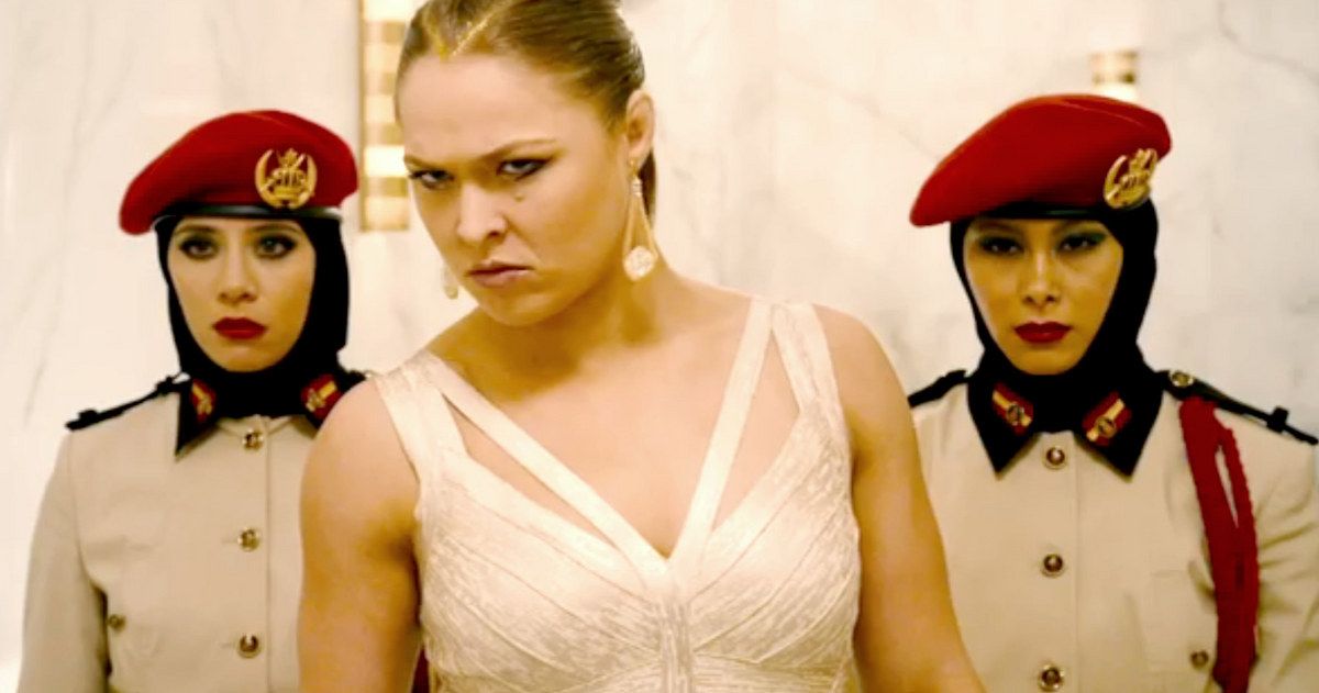 Furious 7 TV Spot: Ronda Rousey Vs Michelle Rodriguez!
