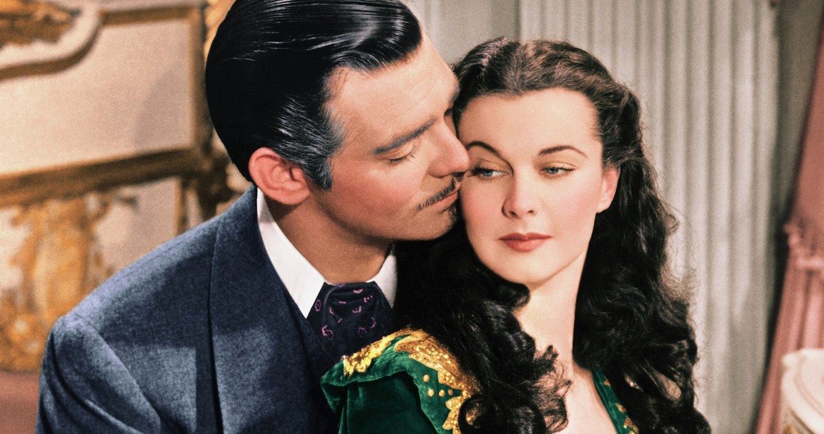Gone with the Wind stars Clark Gable and Vivien Leigh