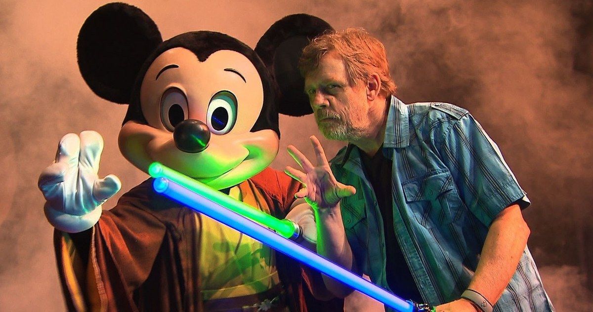 Mark Hamill Shows Off His Star Wars 7 Lightsaber Moves in New Video