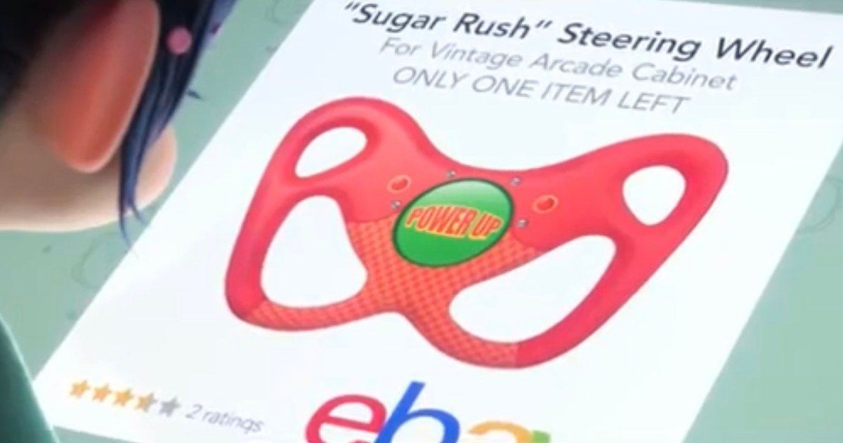 Sugar Rush Steering Wheel from Ralph Breaks the Internet Goes Up for Auction