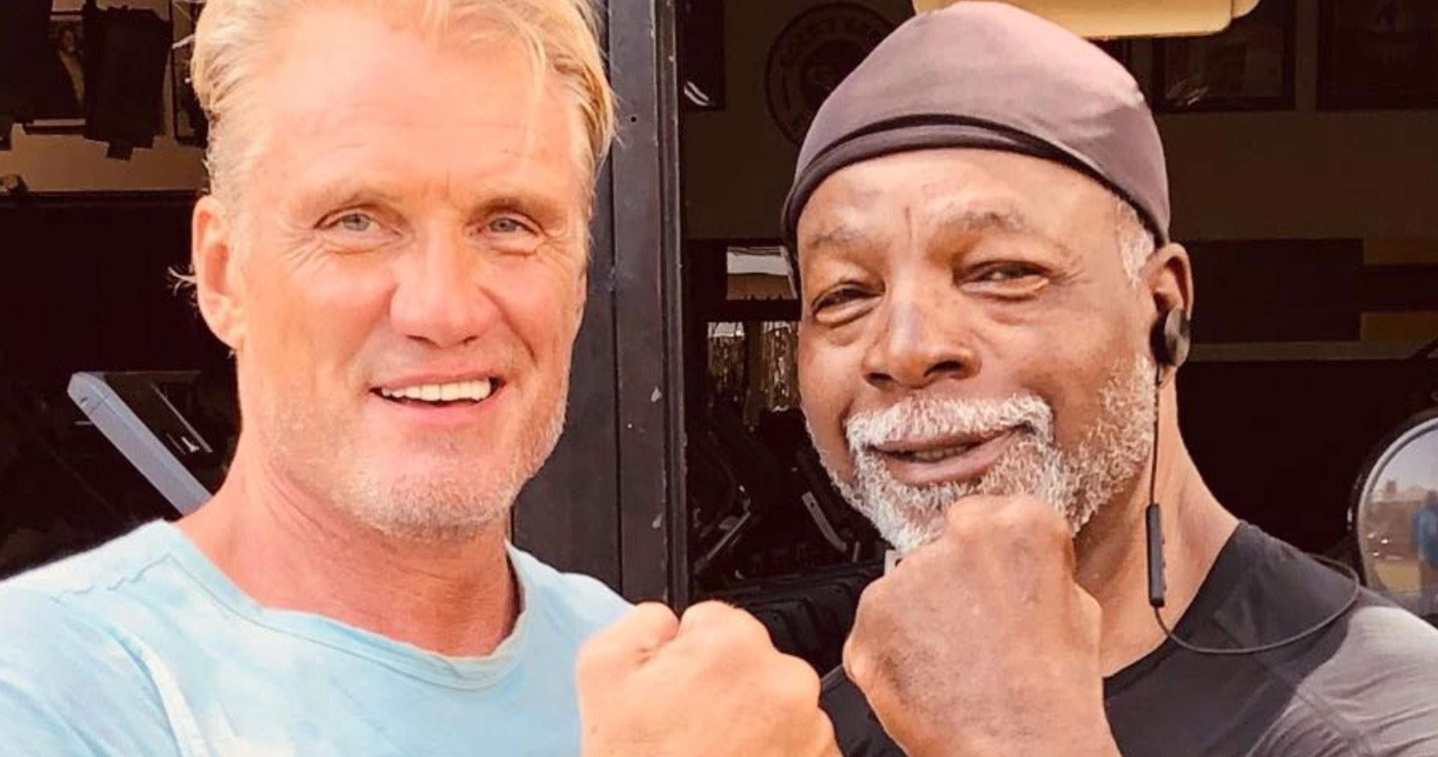 Rocky IV Stars Dolph Lundgren & Carl Weathers Reunite for Instagram Rematch