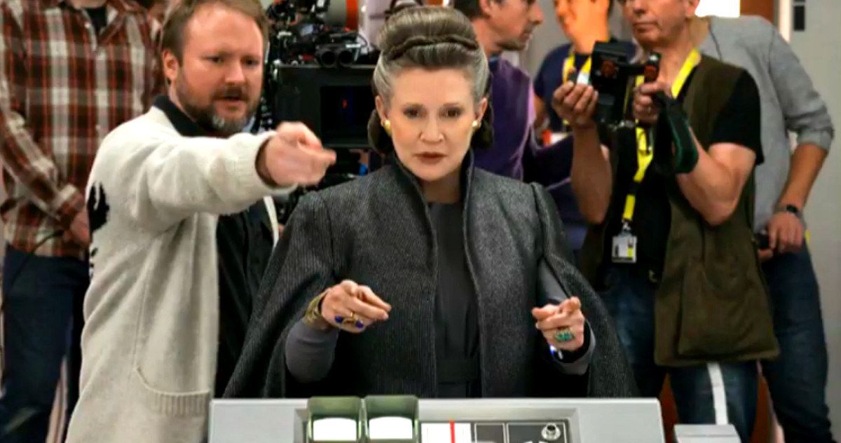 Carrie Fisher Helped Write Star Wars 8