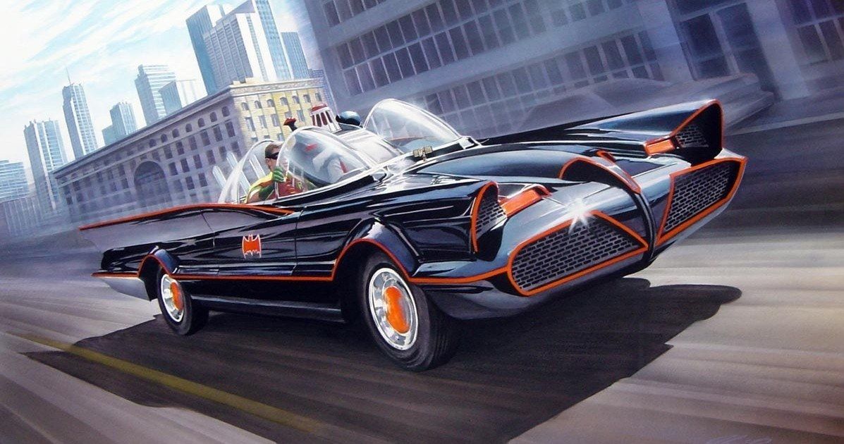 Classic 60s-Era Batmobile Spotted on Joker Movie Set