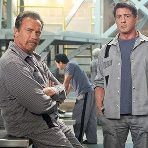 The Tomb Photo Has Arnold Schwarzenegger and Sylvester Stallone in Prison