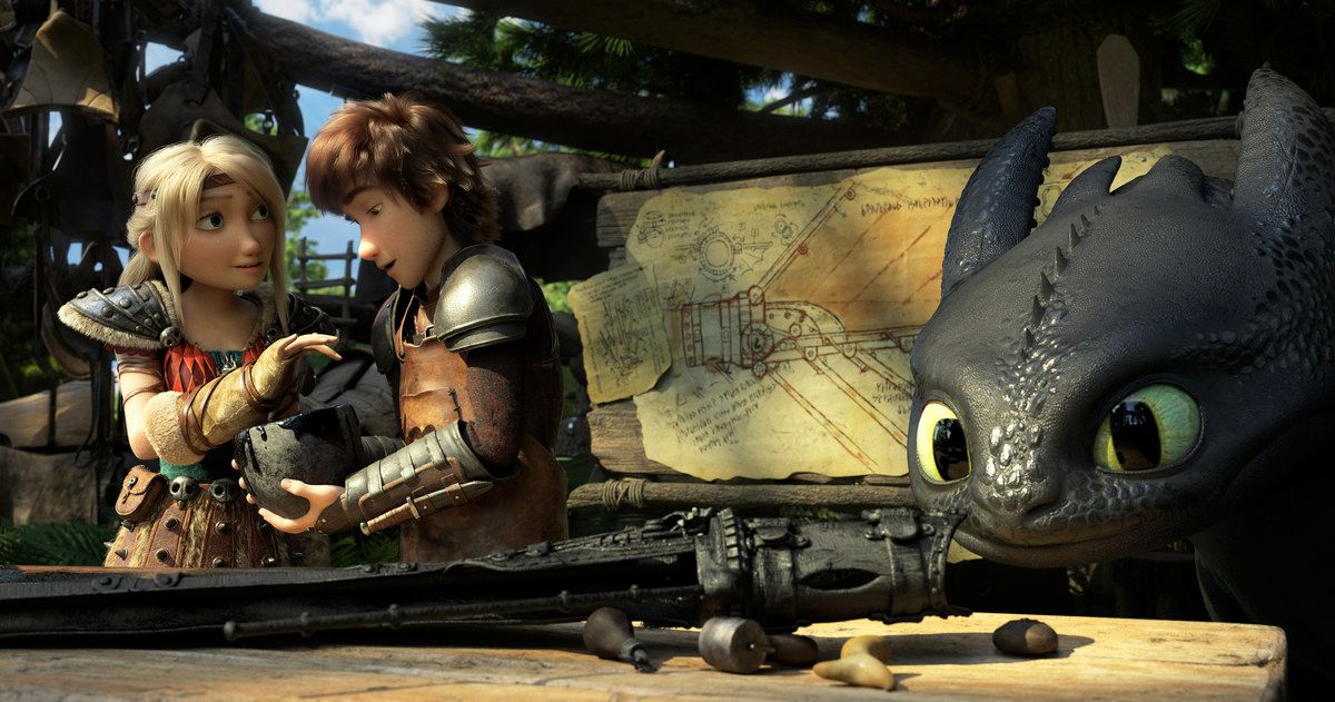 How to Train Your Dragon 3: The Hidden World Clip &amp; Images Arrive from NYCC