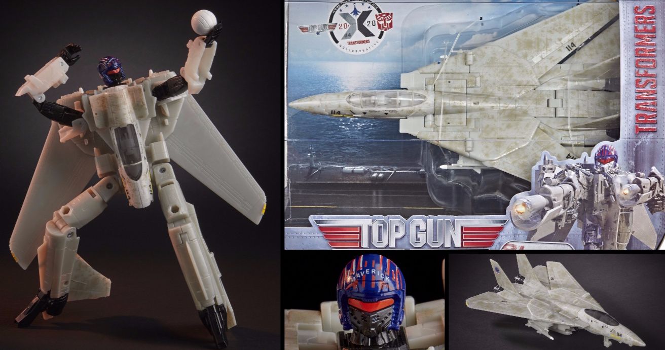 Top Gun 2 Transformers Toy Turns Maverick Into a Volleyball-Spiking Autobot