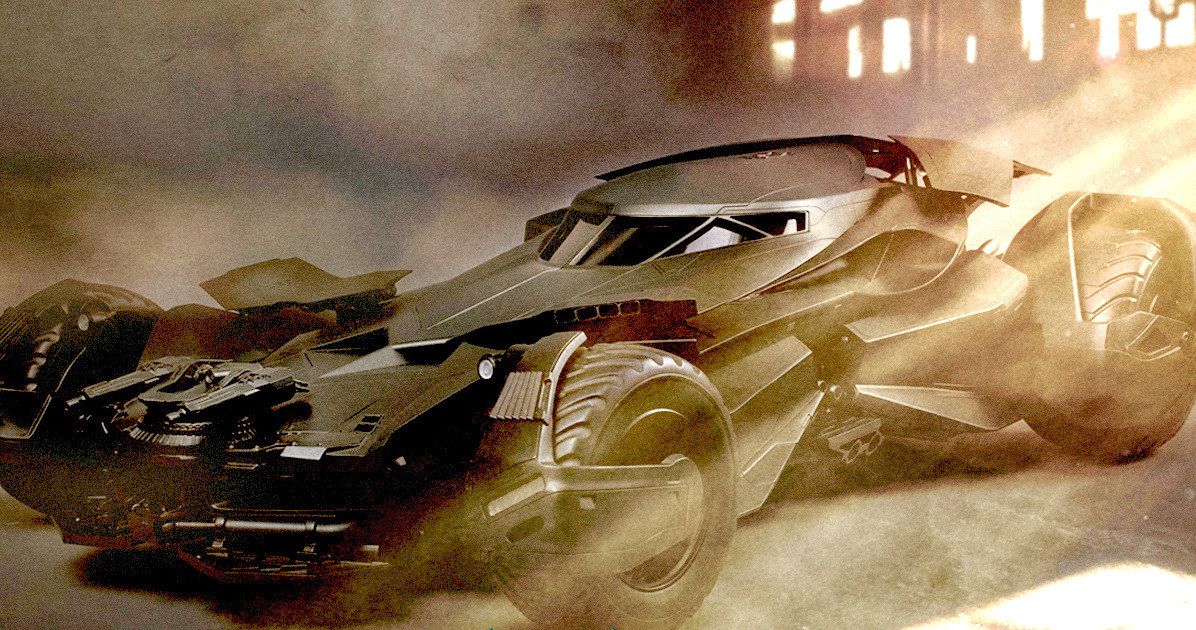 Batman v Superman Hot Toys Batmobile Unveiled