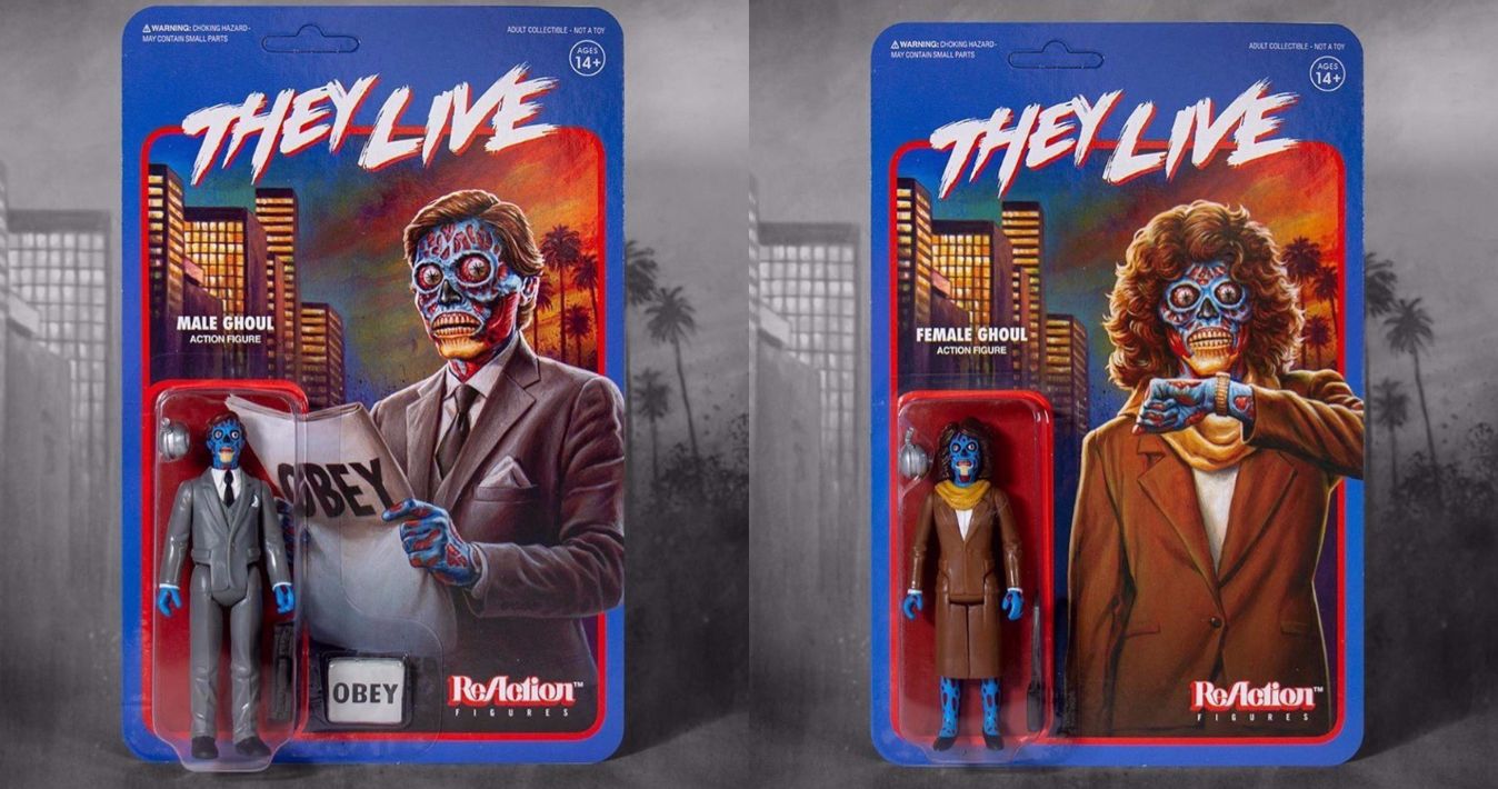 Obey: John Carpenter's They Live Gets Retro-Style Action Figures from Super7