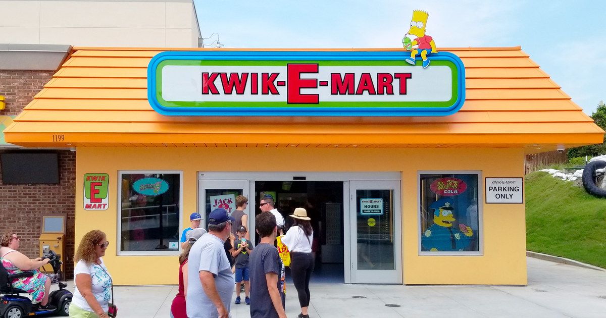 The Simpsons Kwik E Mart Opens First Ever Permanent Location