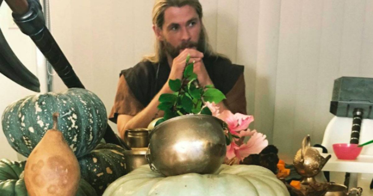Thor Plans a Feast for His Roommate in Team Thor 2 Photo