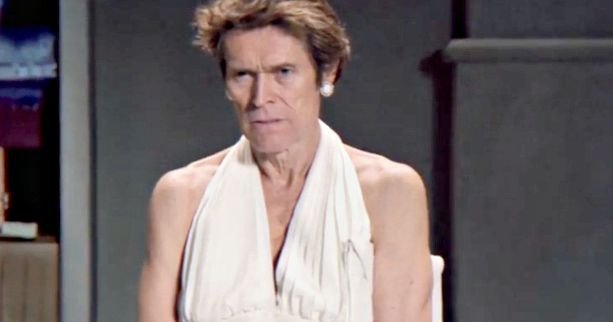 Willem Dafoe Becomes Marilyn Monroe in Snickers Super Bowl Commercial