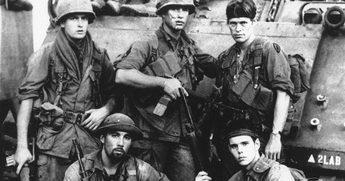 Platoon Cast Reunite for 30th Anniversary During Wild House Party