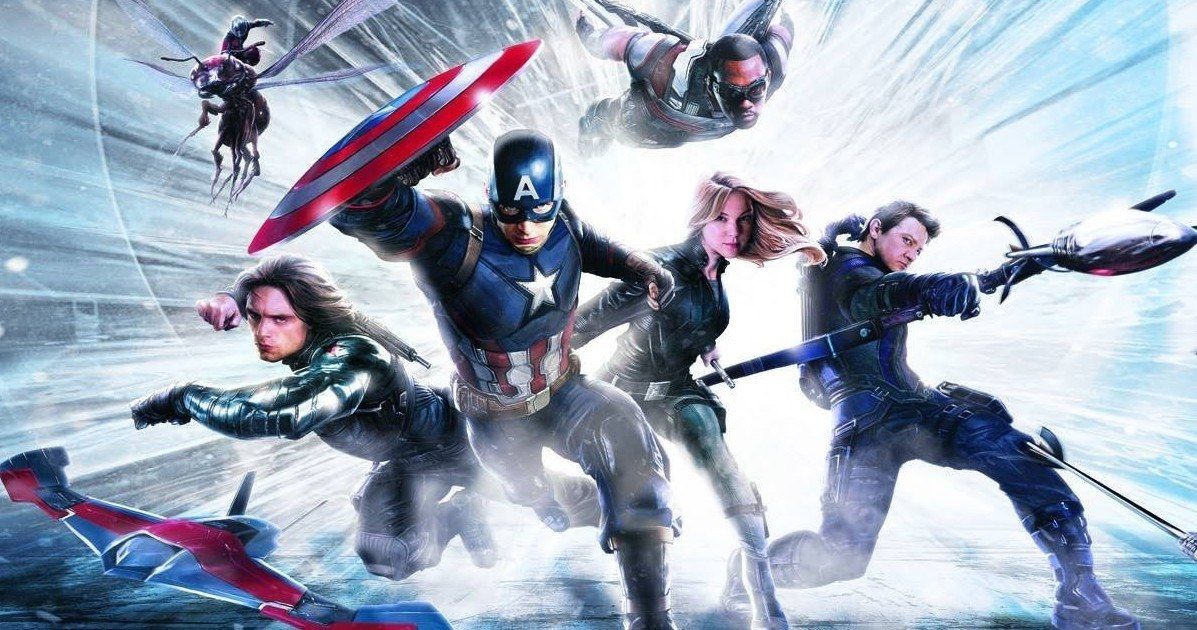 Team Cap Unites in Epic Captain America: Civil War Promo Art