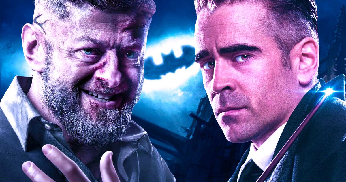 The Batman Wants Colin Farrell as Penguin &amp; Andy Serkis as Alfred