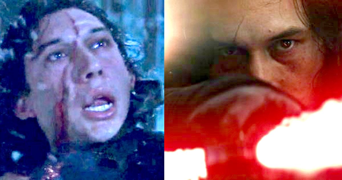 Why Kylo Ren Has a Different Scar in Star Wars 8