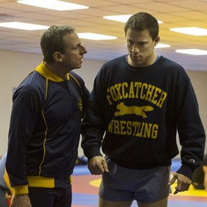 Two Foxcatcher Photos with Steve Carell, Channing Tatum and Mark Ruffalo