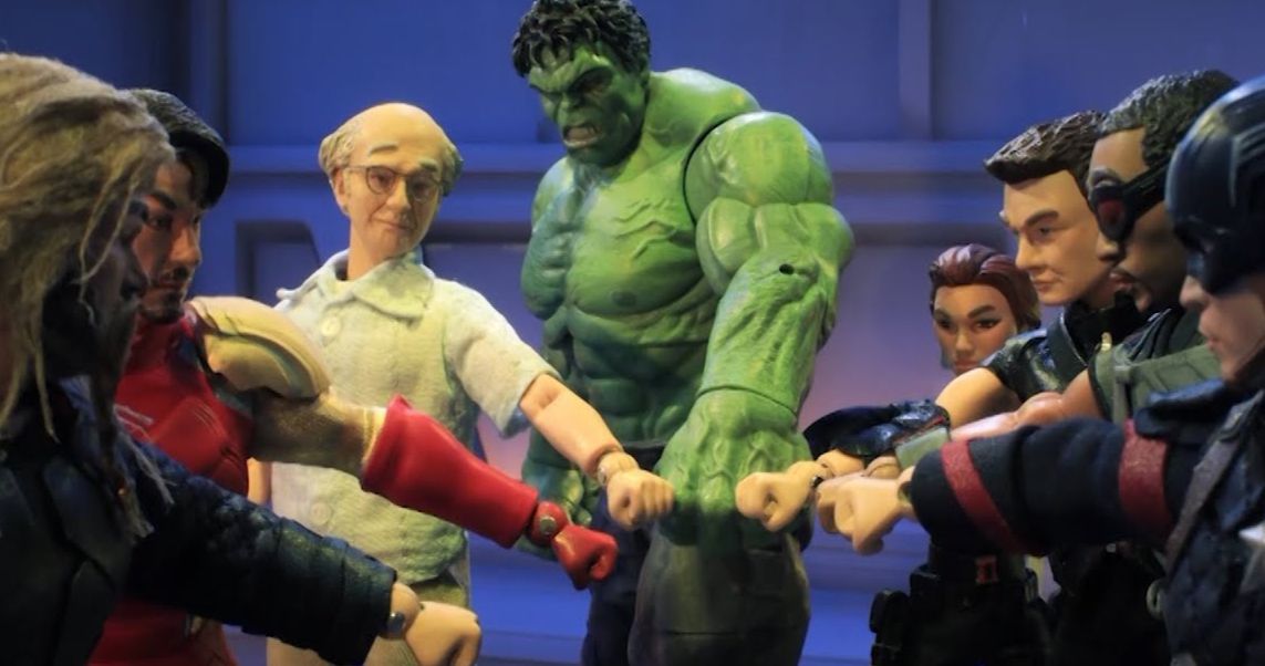 Robot Chicken Teams Larry David with the Avengers and It's Pretty, Pretty, Pretty Funny