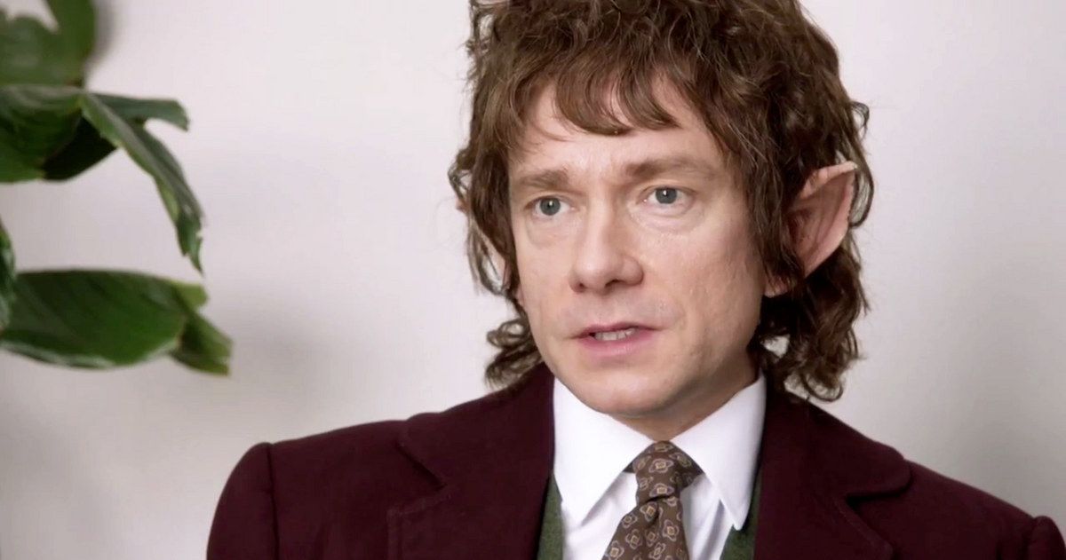 Martin Freeman Brings Bilbo to The Office on SNL