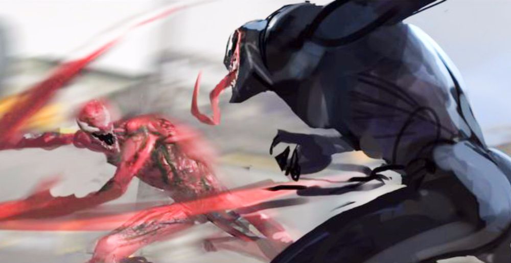 Venom Concept Art Shows Carnage Was the First Movie's Original Villain