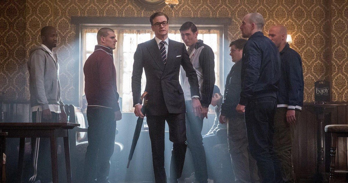 Kingsman Clip Shows Colin Firth In An Epic Bar Fight