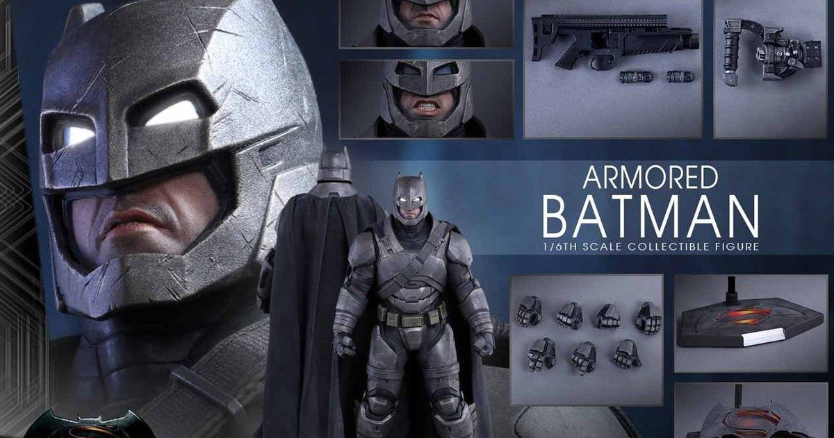 Batman v Superman High-Res Photos &amp; New Hot Toys Figure Unveiled