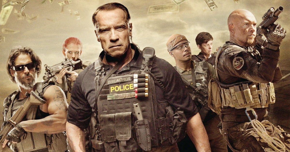 Sabotage Interviews with Arnold Schwarzenegger, Joe Manganiello and Josh Holloway | EXCLUSIVE