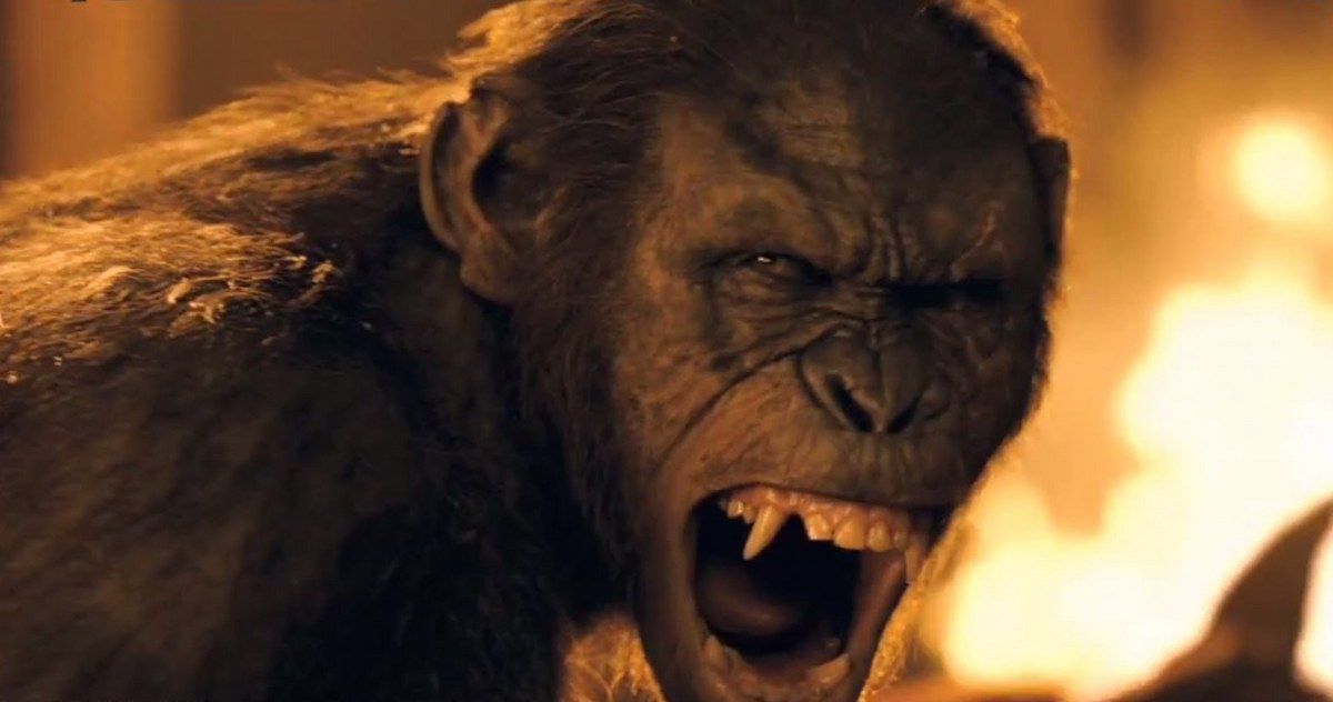 Dawn of the Planet of the Apes TV Spot Starts a Countdown to War