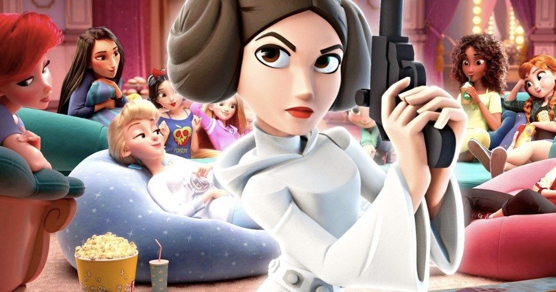Why Princess Leia Is Missing from Wreck-It Ralph 2 Disney Princesses Scene