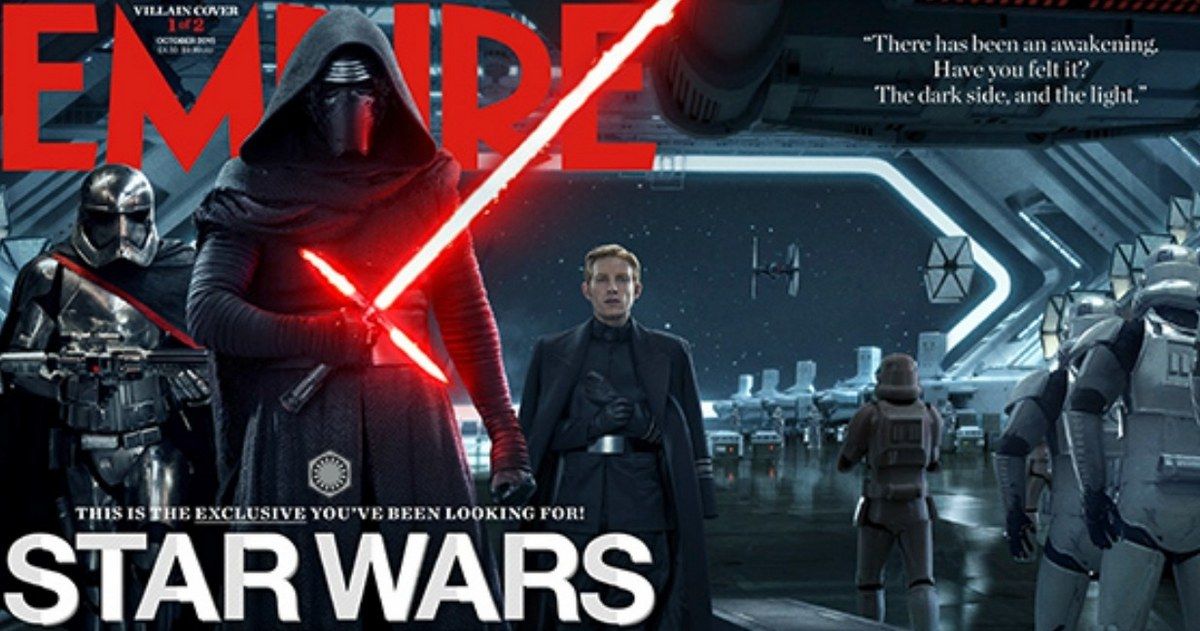 Star Wars 7 Empire Magazine Cover Unites the New Villains