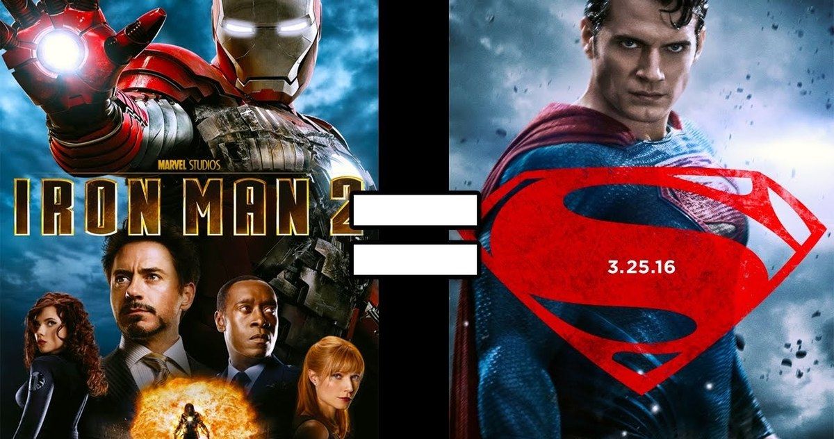 Are Batman v Superman &amp; Iron Man 2 Basically the Same Movie?