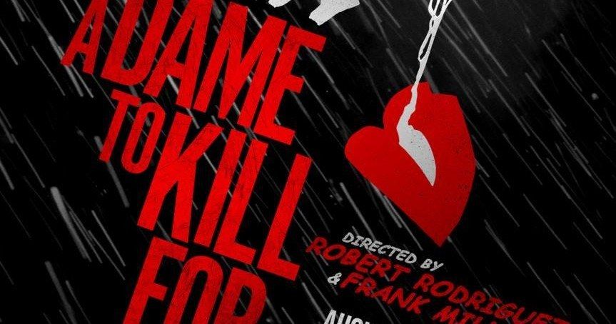 First Official Sin City: A Dame to Kill For Poster