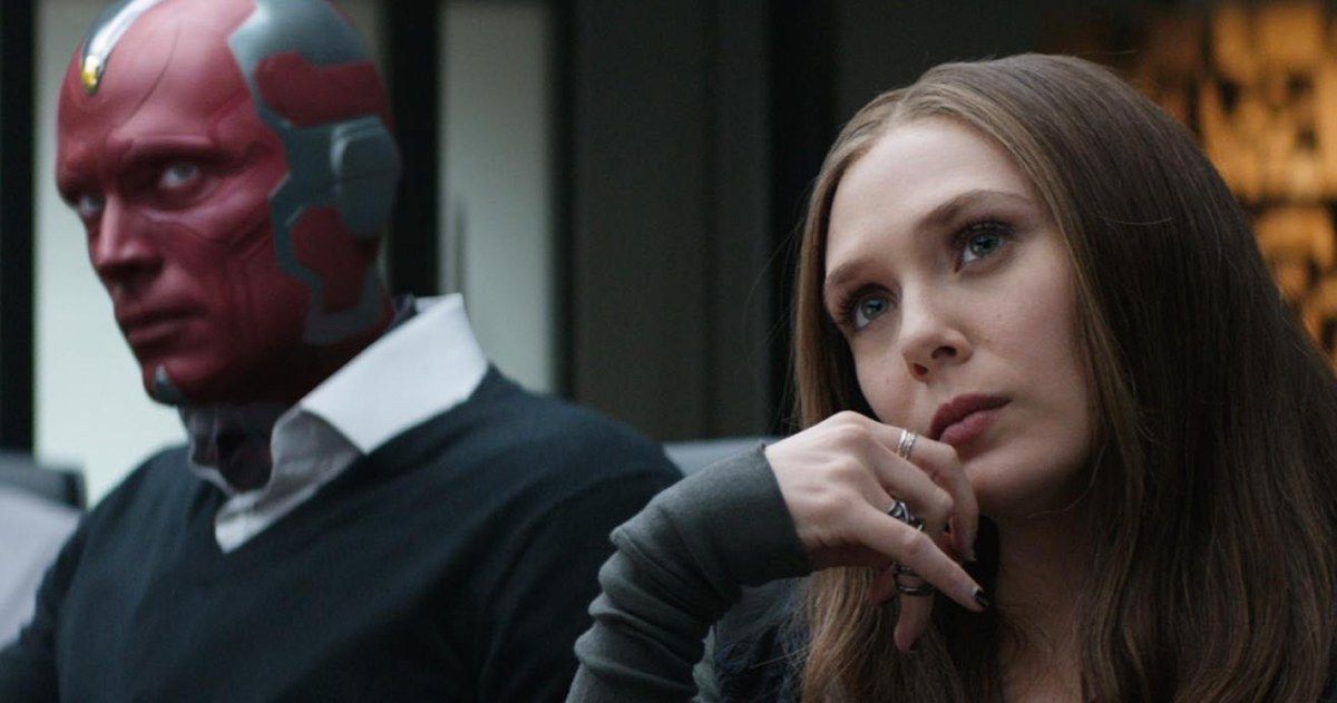 Vision &amp; Scarlet Witch Romance Is the Heart Behind Infinity War