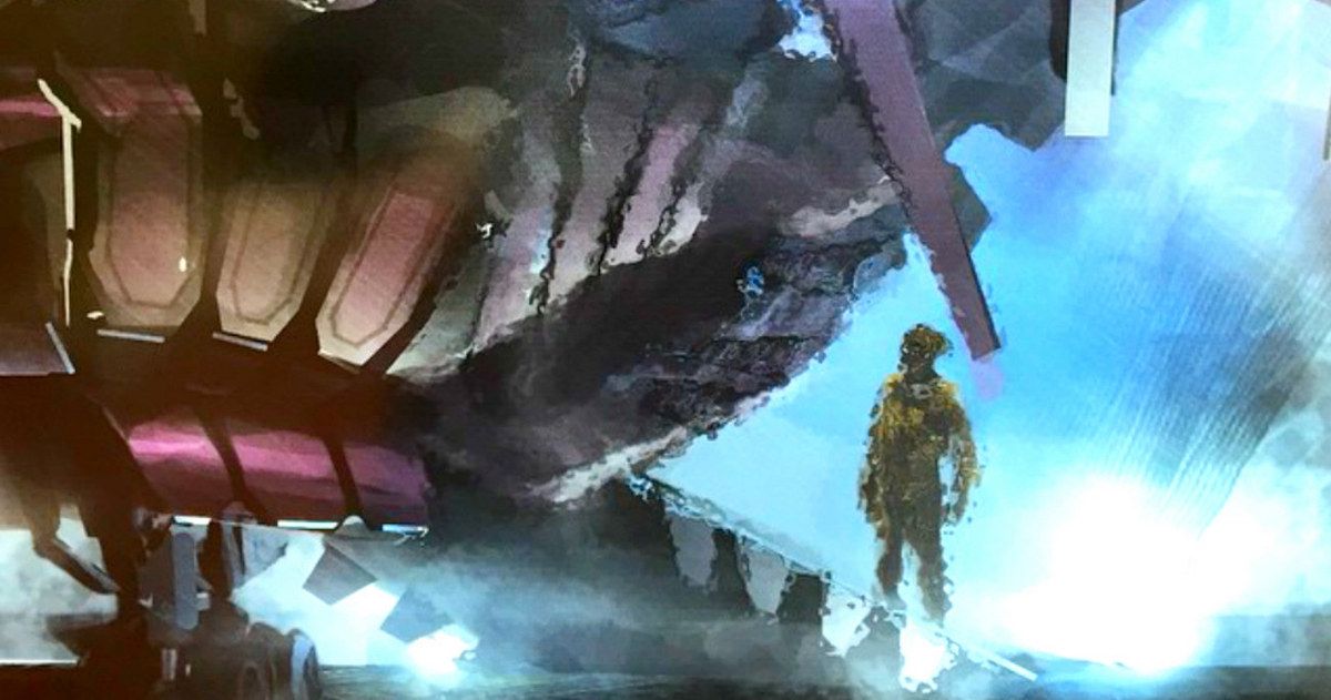 X-Men: Apocalypse Art Reveals A Massive Spaceship