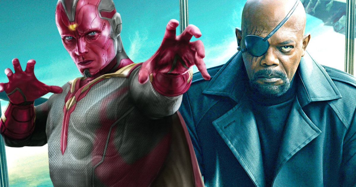 Vision Returns in Avengers 4, While Nick Fury Gets Benched